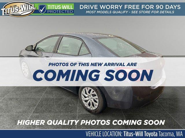 2017 Toyota COROLLA LE