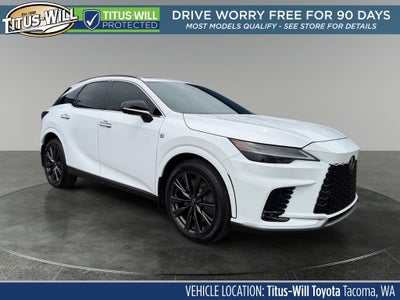 2024 Lexus RX 350 F Sport Handling