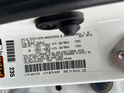 2023 Toyota TACOMA TRAIL Trail Edition V6