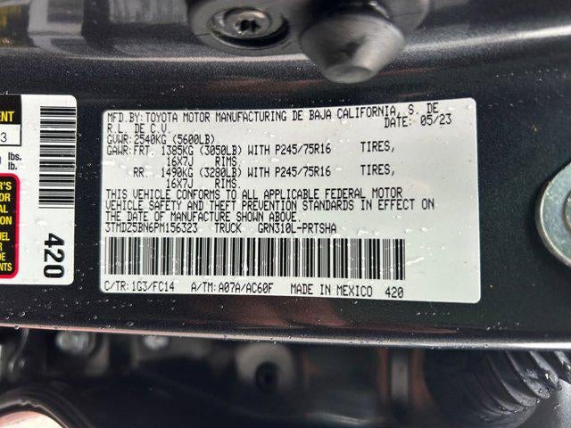 2023 Toyota TACOMA SR5 SR5 V6