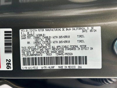 2024 Toyota TACOMA TRD SPORT TRD Sport