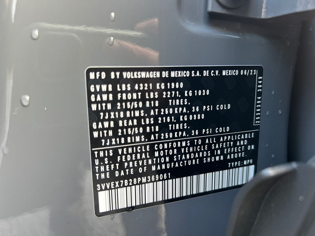 2023 Volkswagen Taos 1.5T SE