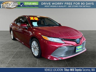 2020 Toyota CAMRY HYBRID XLE 1 Owner Local Trade In