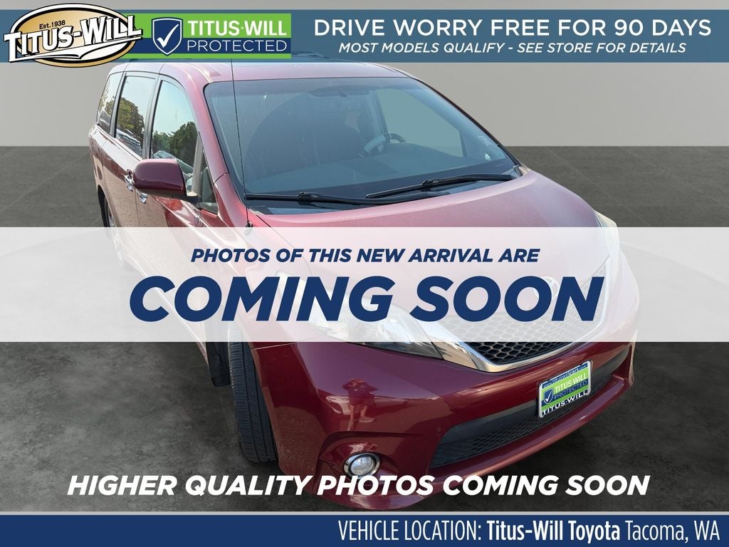 2013 Toyota Sienna SE 8 Passenger