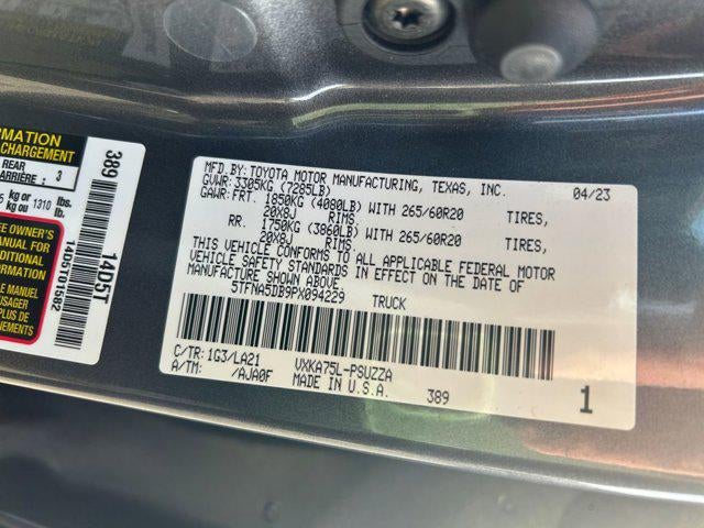 2023 Toyota TUNDRA 4X4 Platinum