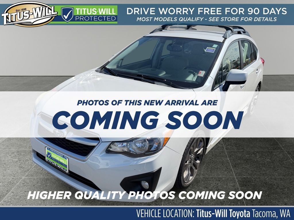 2012 Subaru Impreza 2.0i Sport Premium 1 OWNER