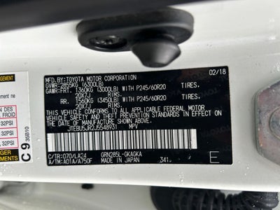 2018 Toyota 4RUNNER Limited