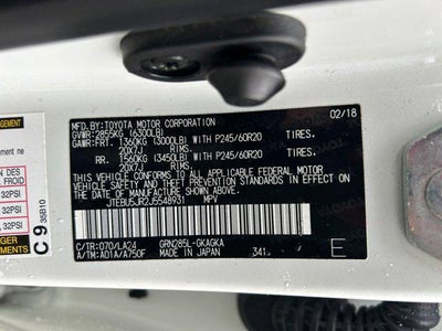 2018 Toyota 4RUNNER Limited