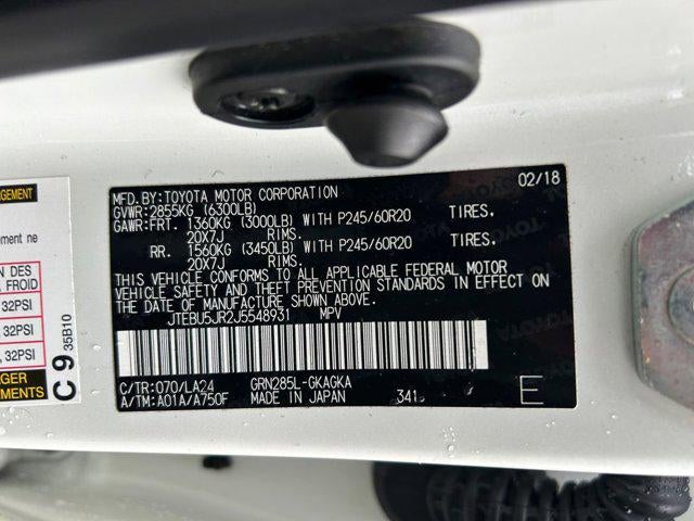 2018 Toyota 4RUNNER Limited