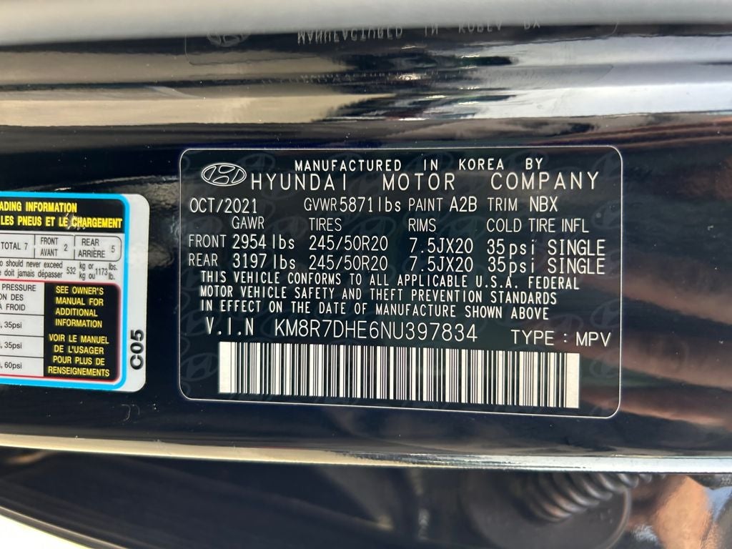 2022 Hyundai Palisade Calligraphy
