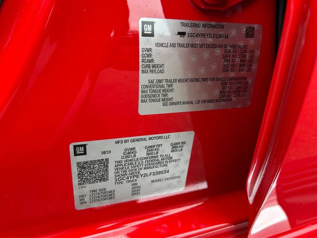 2020 Chevrolet Silverado 2500HD LTZ