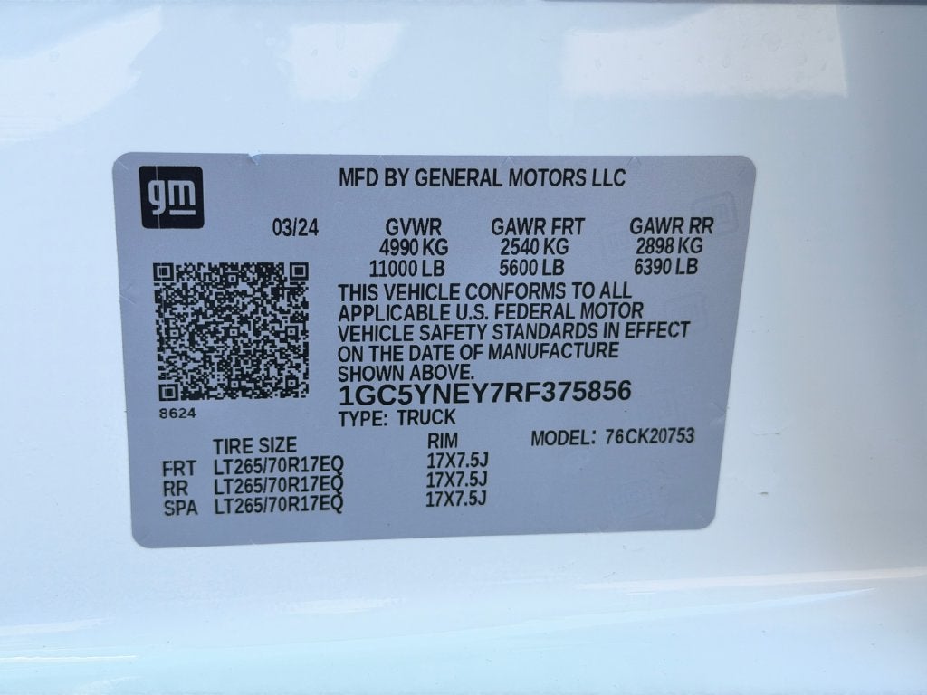 2024 Chevrolet Silverado 2500HD LT Double Cab