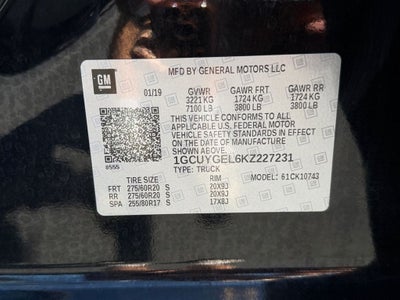 2019 Chevrolet Silverado 1500 LTZ