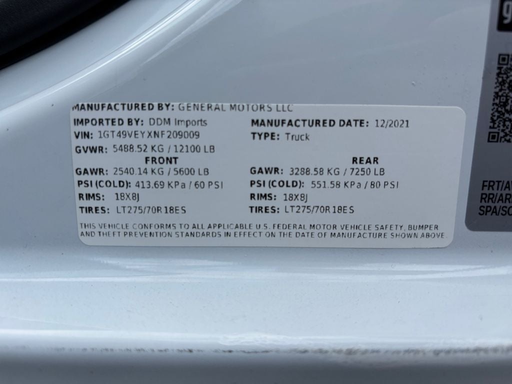 2022 GMC Sierra 3500HD AT4