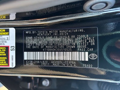 2025 Toyota Camry XSE