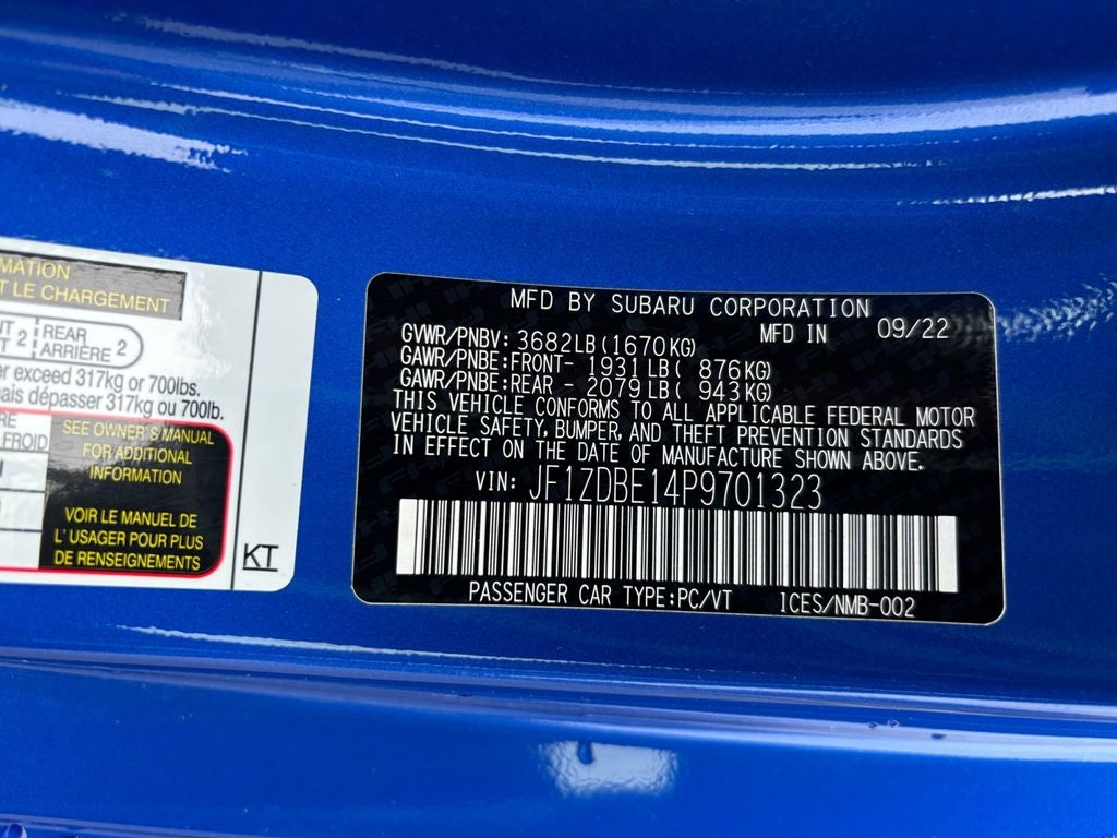 2023 Subaru BRZ Limited