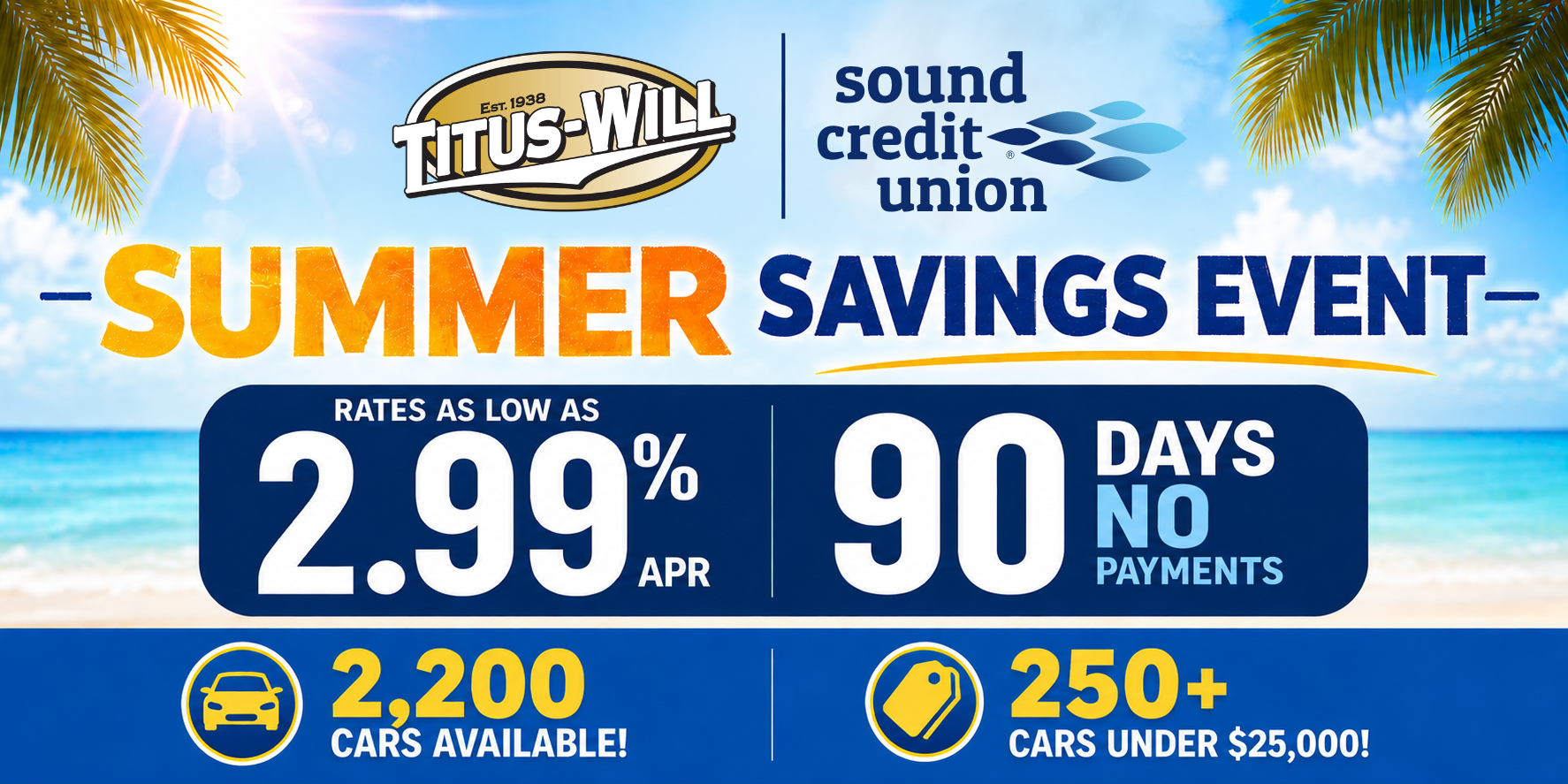 Summer Sales Event On Now